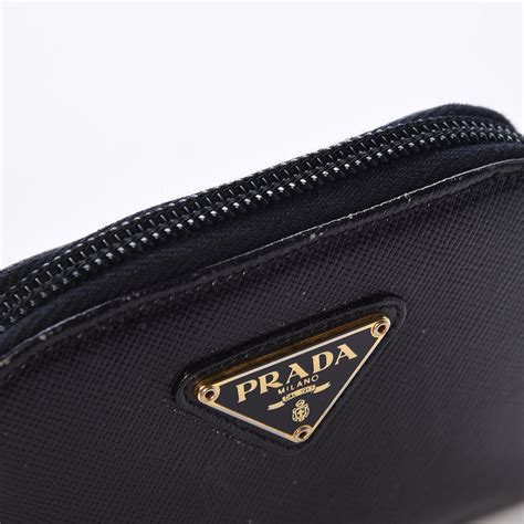 prada saffiano coin wallet men